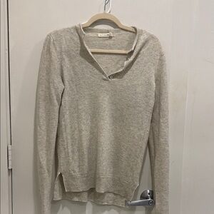 Rags and bone Gray V-Neck Sweater